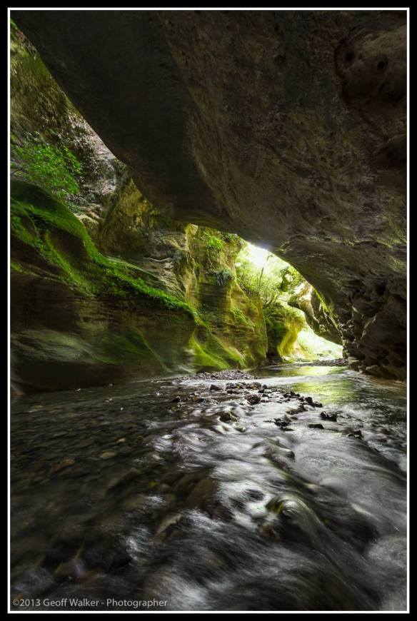 Patuna Chasm and the cover shot for wairarapa Lifestyle magazine